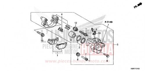 REAR BRAKE CALIPER SH150ADL de 2020